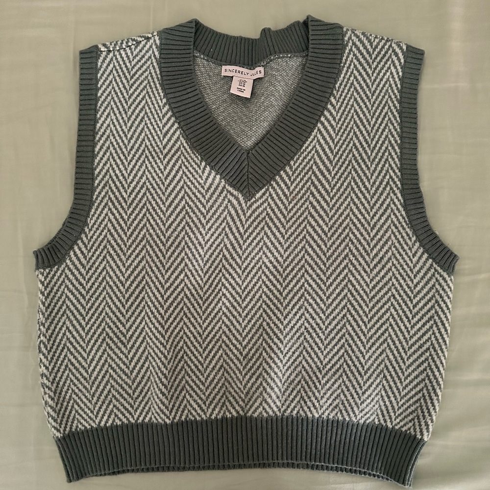 Knit Sweater Vest